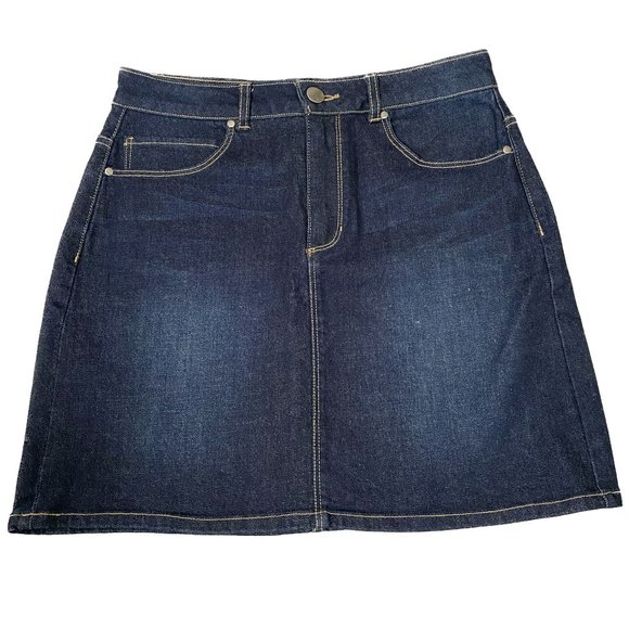 NWT Harper denim skirt Francesca's medium - Picture 1 of 6